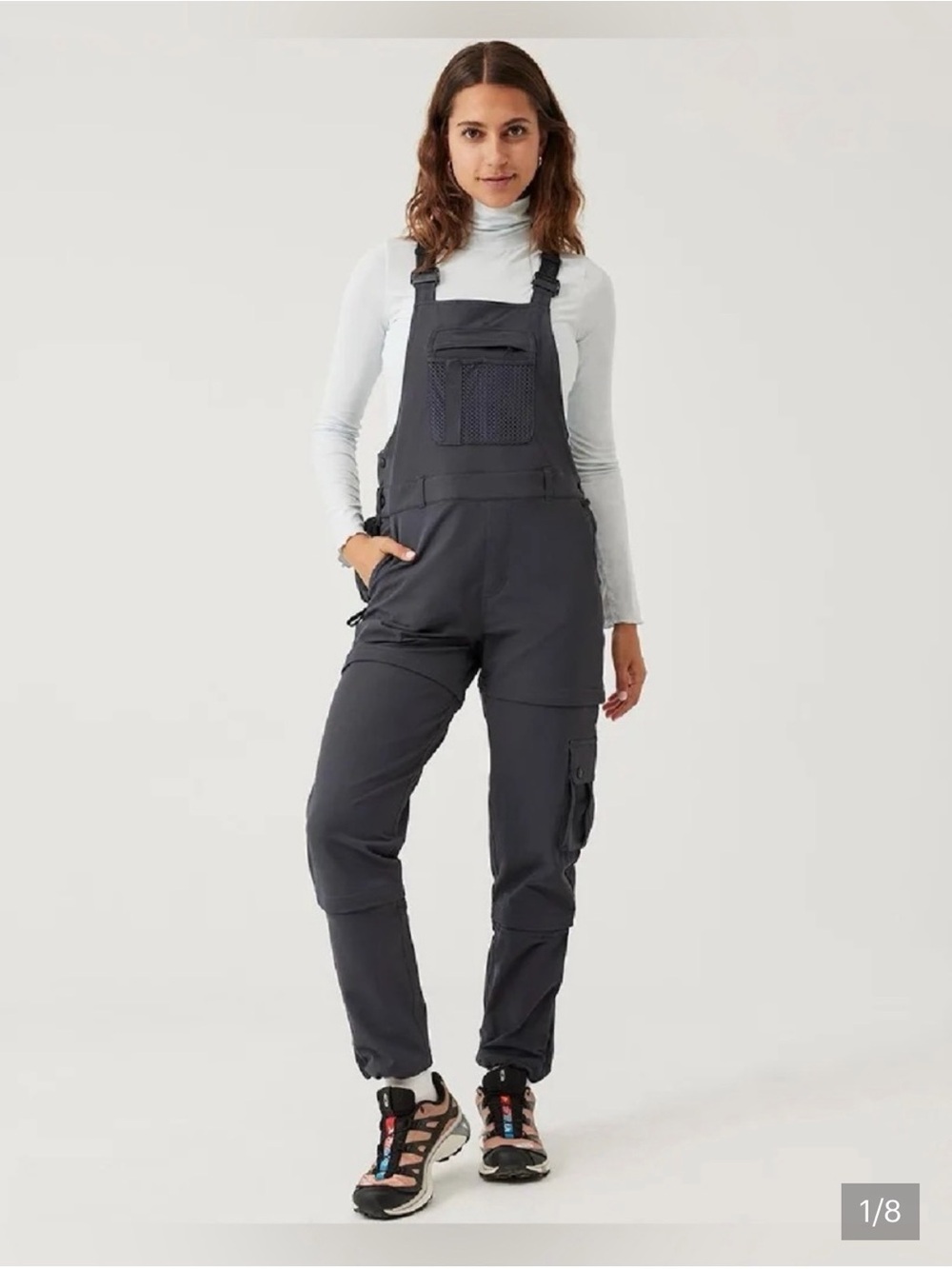 Outdoor voices RecTrek zip off overalls